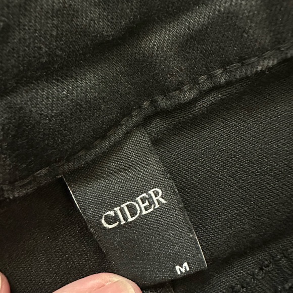 Cider Black Flare Jeans size M(8) - Picture 3 of 7